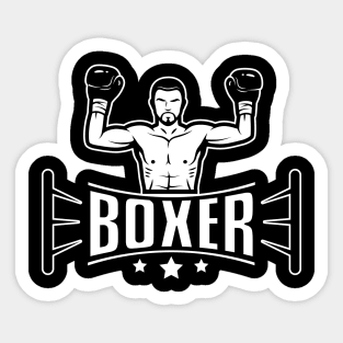 Boxer Sticker